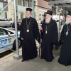 Patriarch Irinej, archbishop Demetrios, bishop Irinej